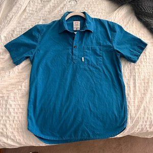 Topo Designs Blue Polo Shirt